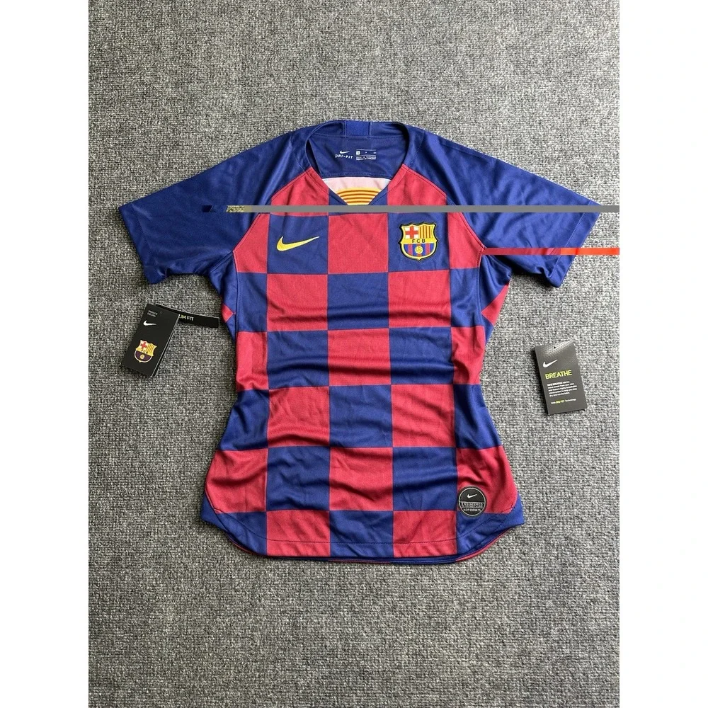 Womens 2019-20 Nike FC Barcelona Dri-FIT Soccer Jersey New With Tags, Size S